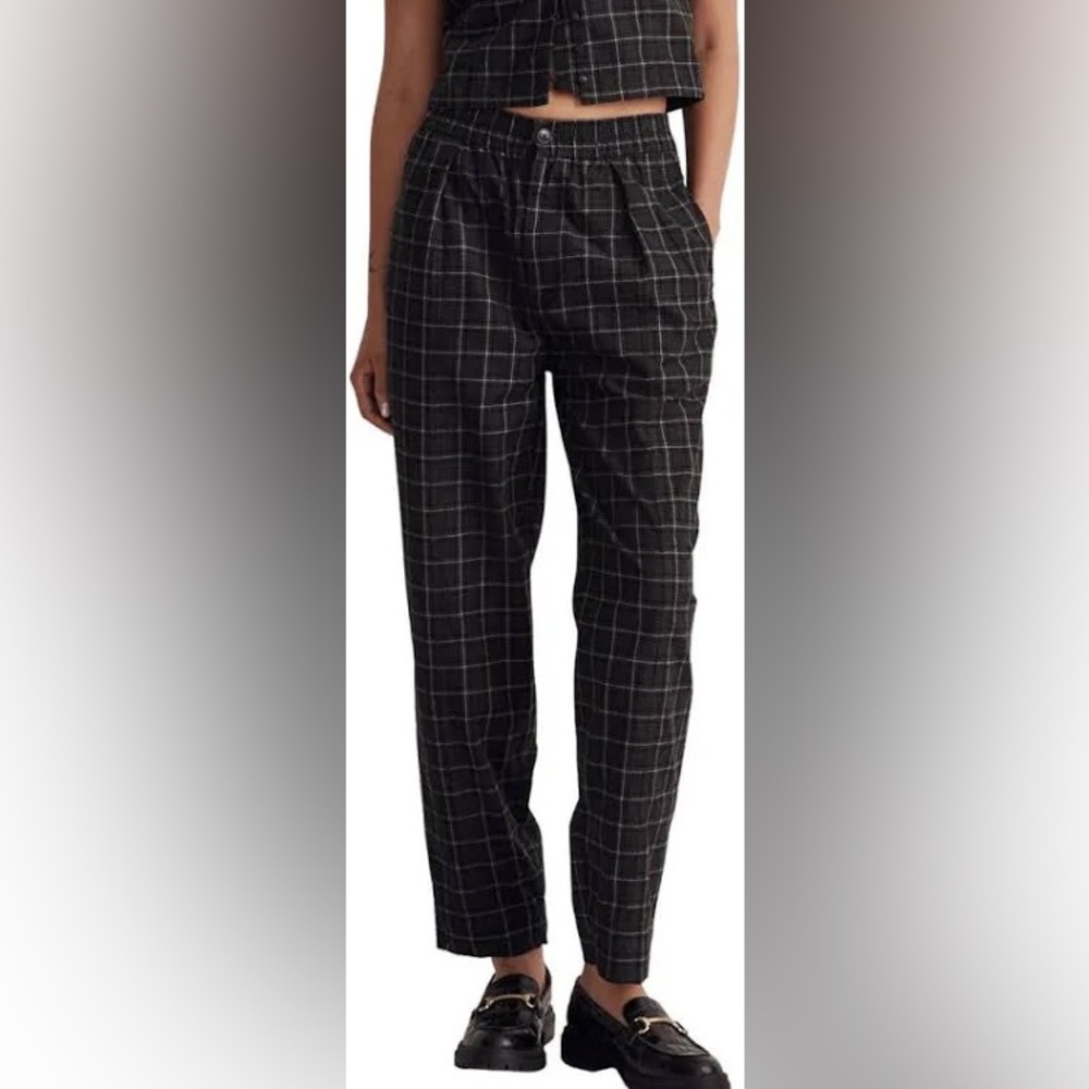 Madewell plaid pants